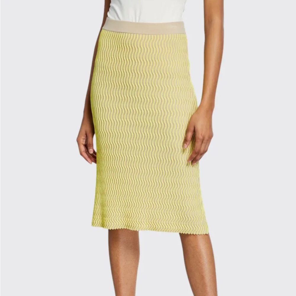 NWT Opening Ceremony Squiggle Skirt - Yellow